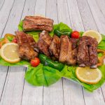 Le costine alla brace